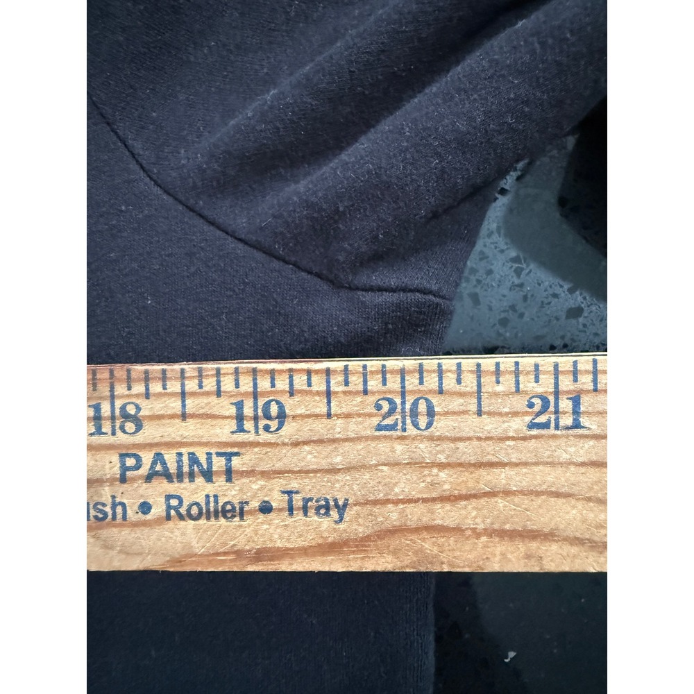 Marine Layer Womens Black Cotton Modal Zip Up Hoodie Goats Group Large LHZR-BL2 - Picture 6 of 8
